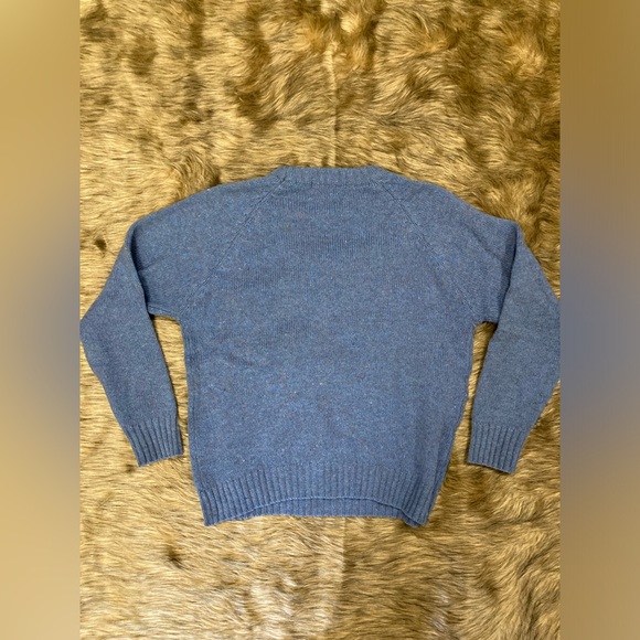 Mcgregor Powder Blue Wool Crewneck Knit Sweater Women's Size Large - Picture 3 of 3